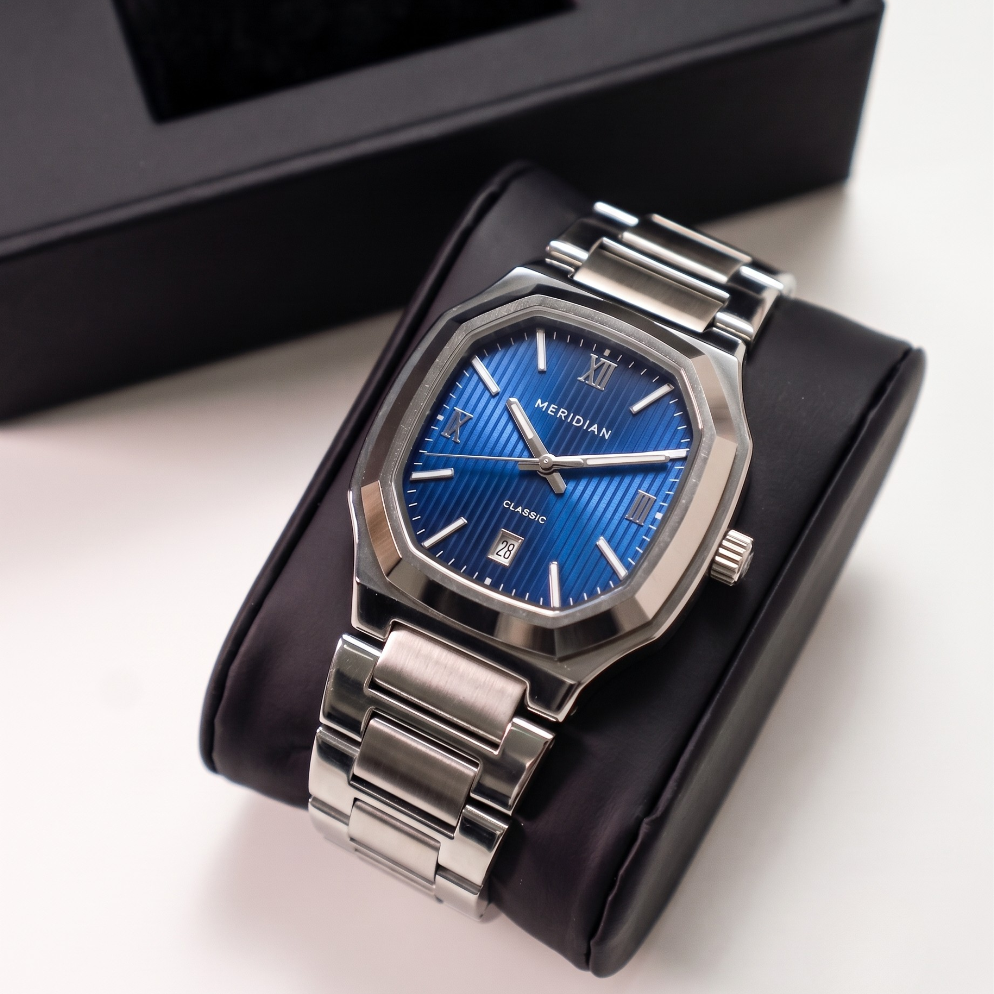 Classic // Silver & Blue