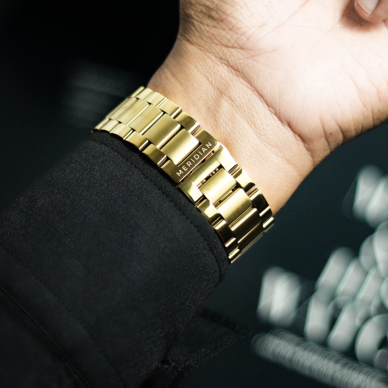 Prestige Chronograph // Gold & Green