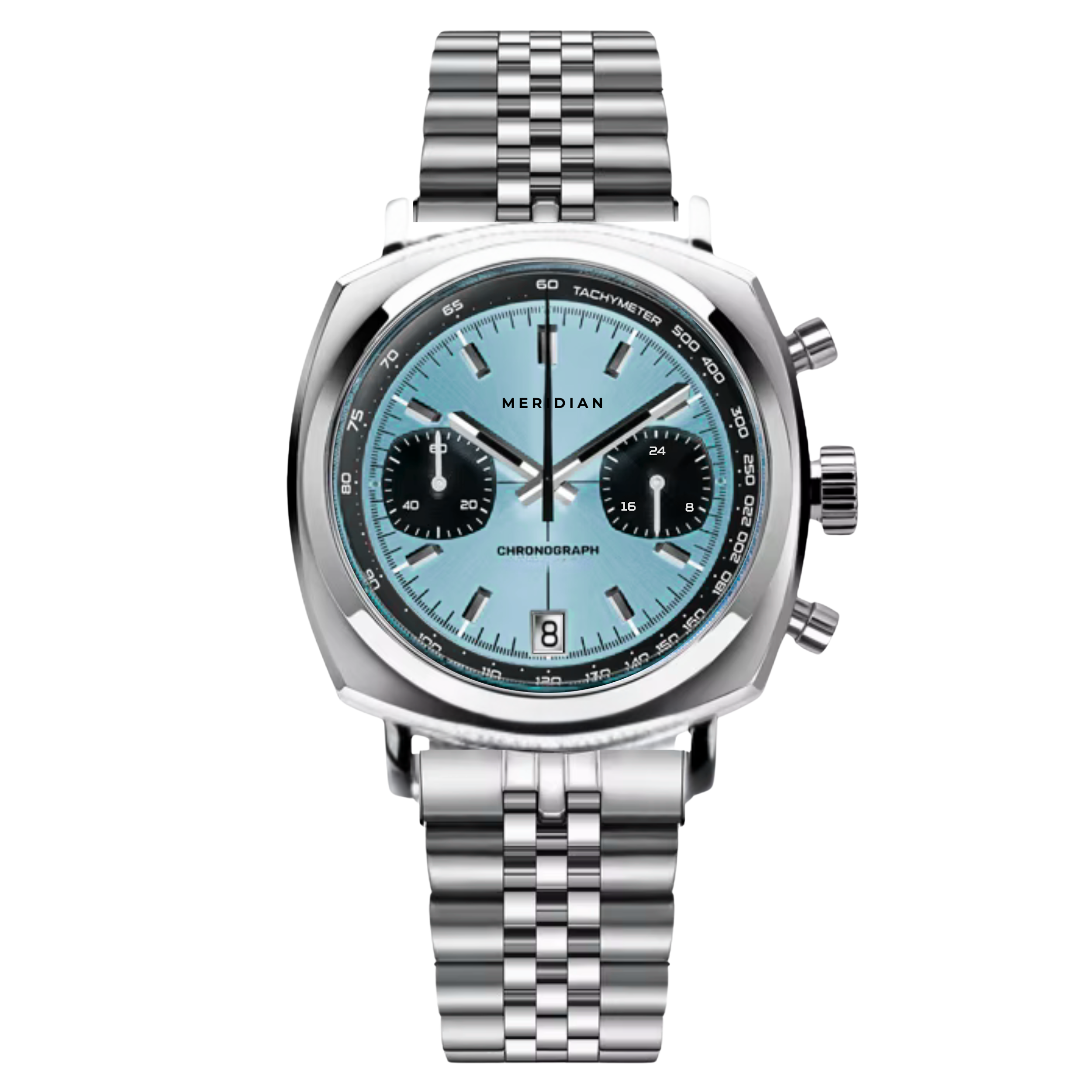 Chrono // Silver & Ice Blue