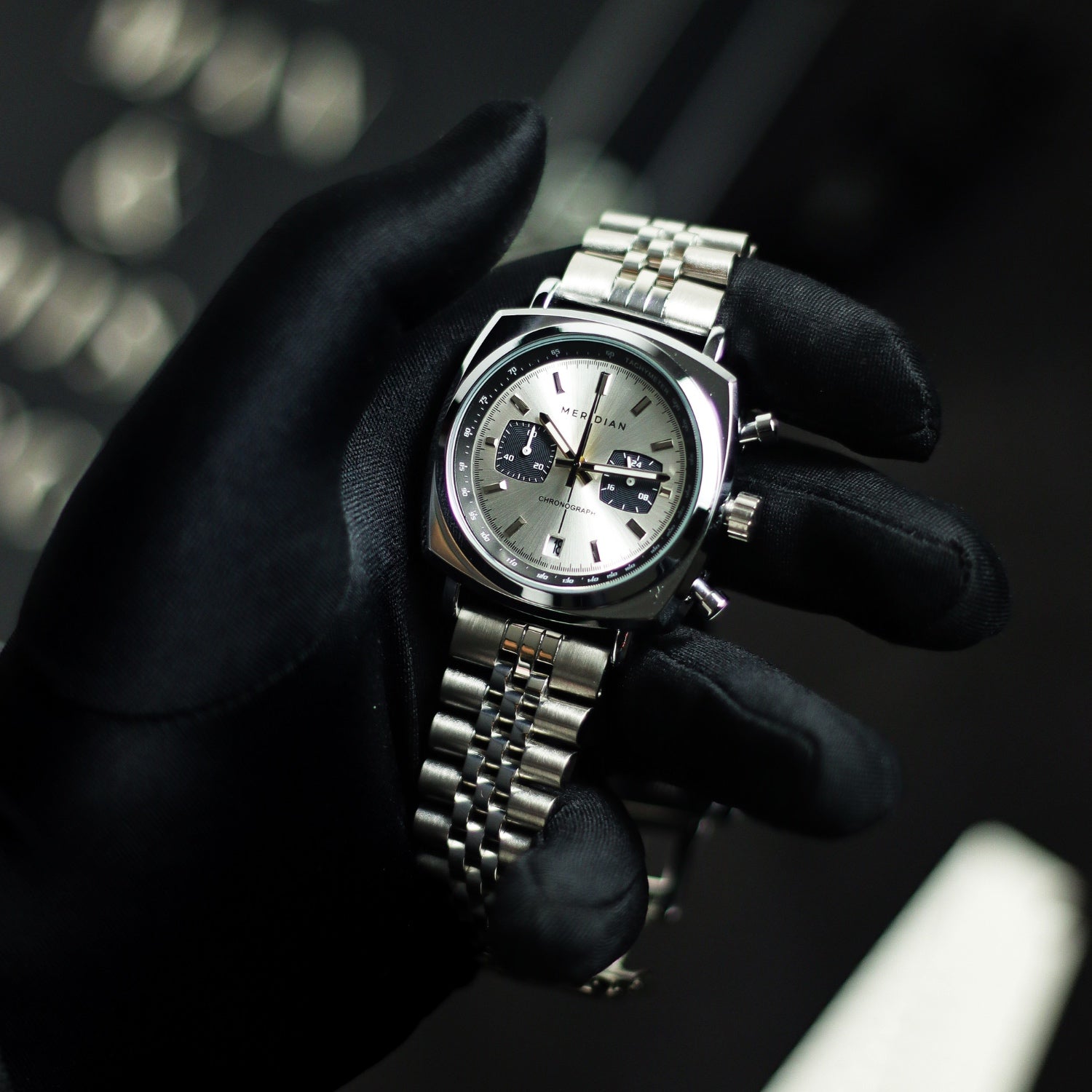 Chrono // Silver & Panda