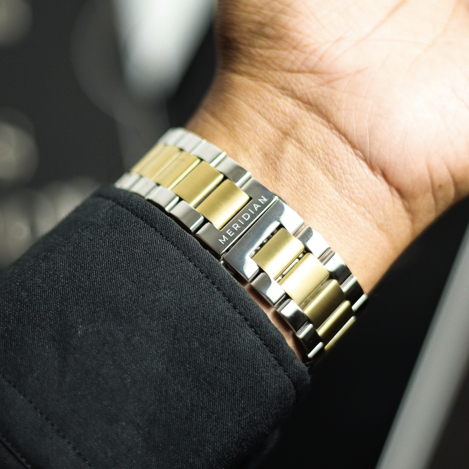 Prestige Chronograph // Silver Gold & Black