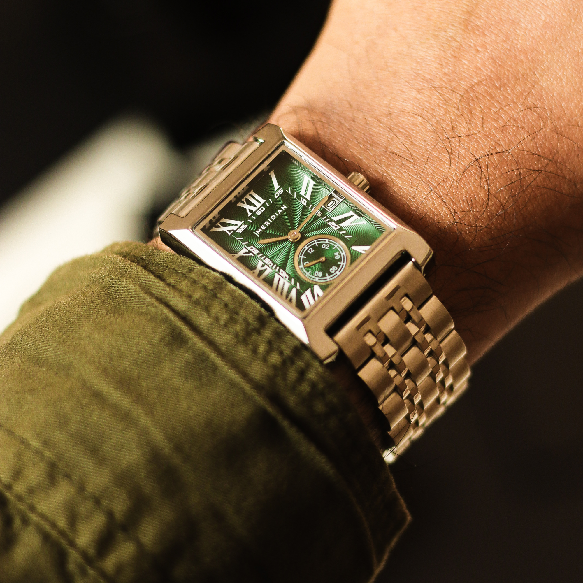 Heritage // Silver & Green