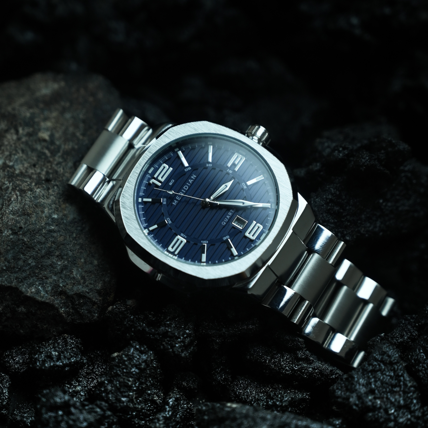 Prestige // Silver & Blue