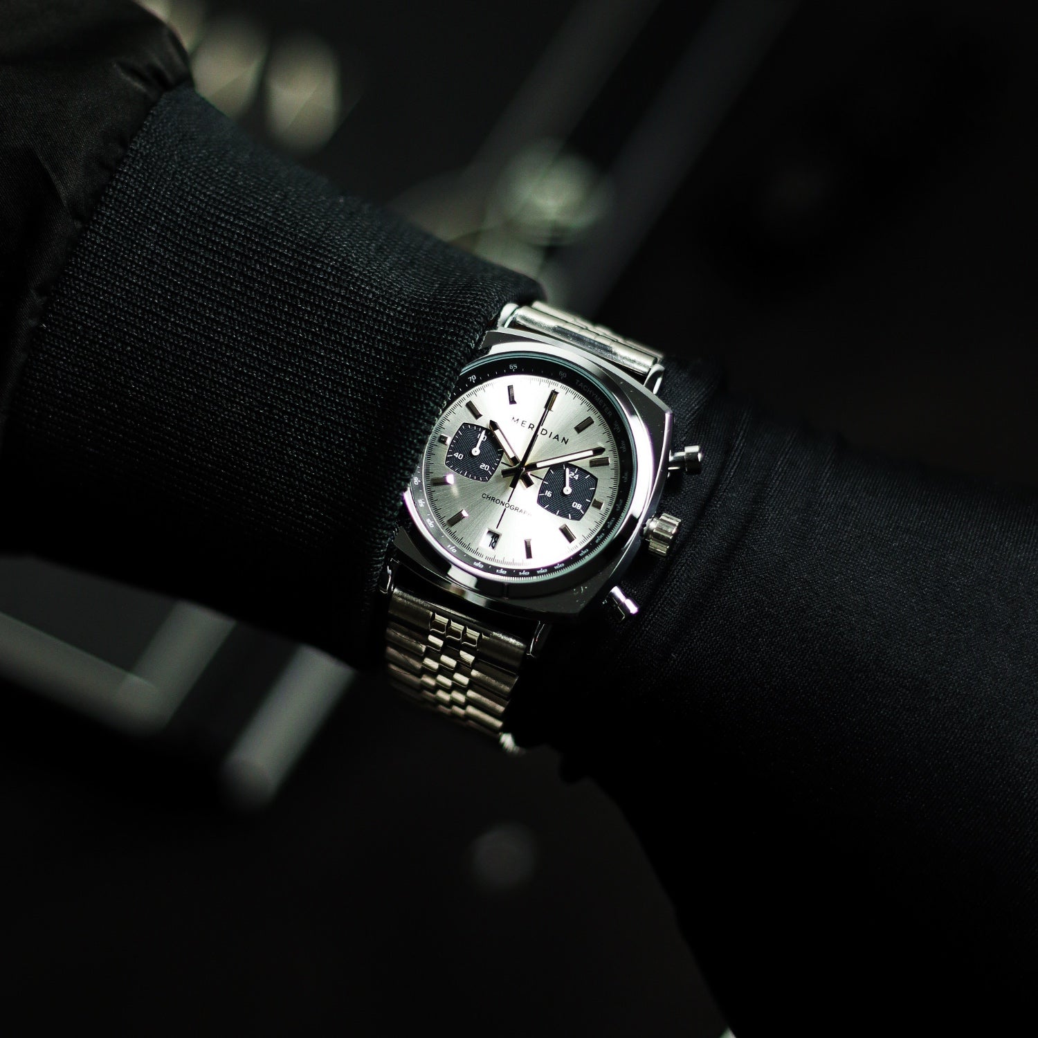 Chrono // Silver & Panda