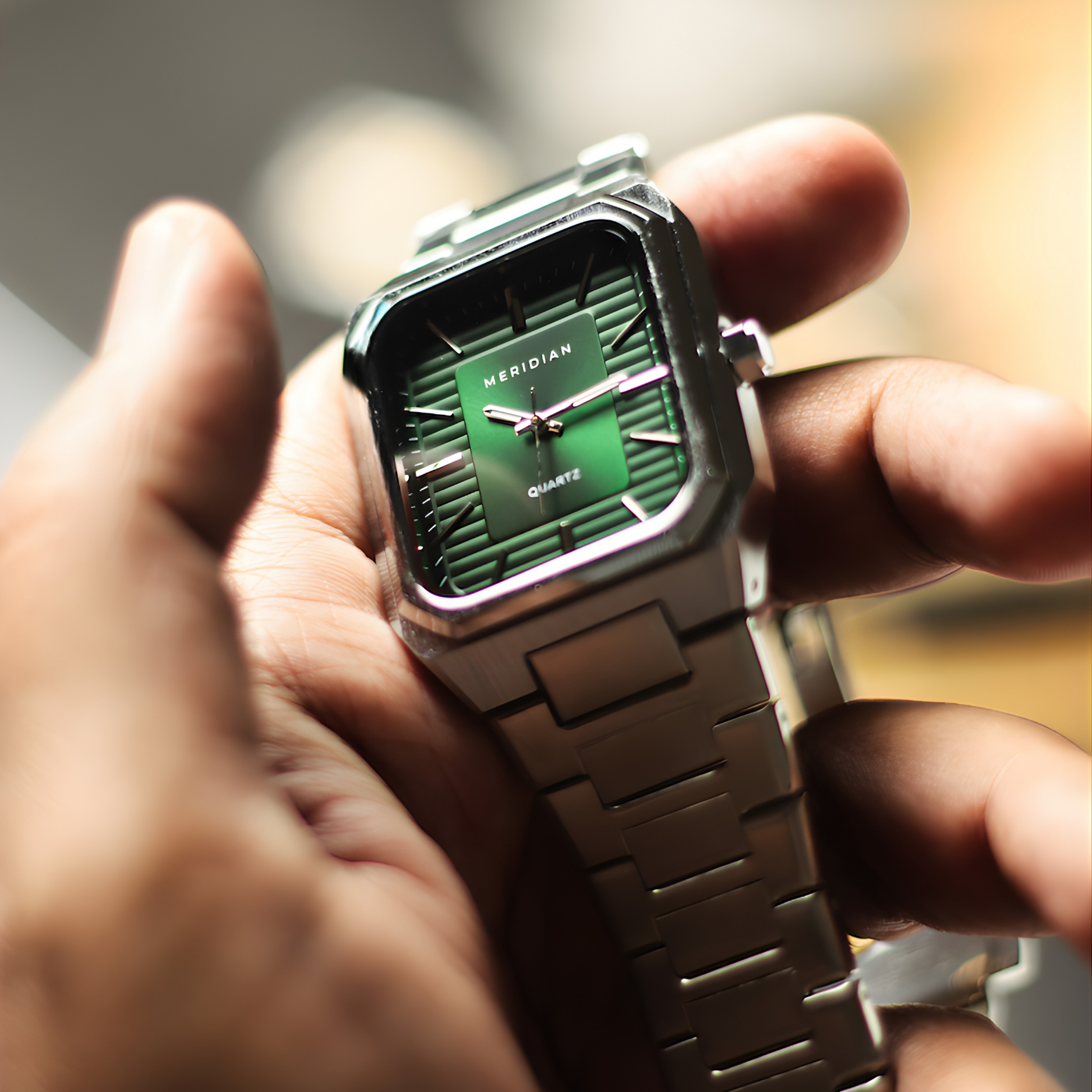 Classic // Silver & Green