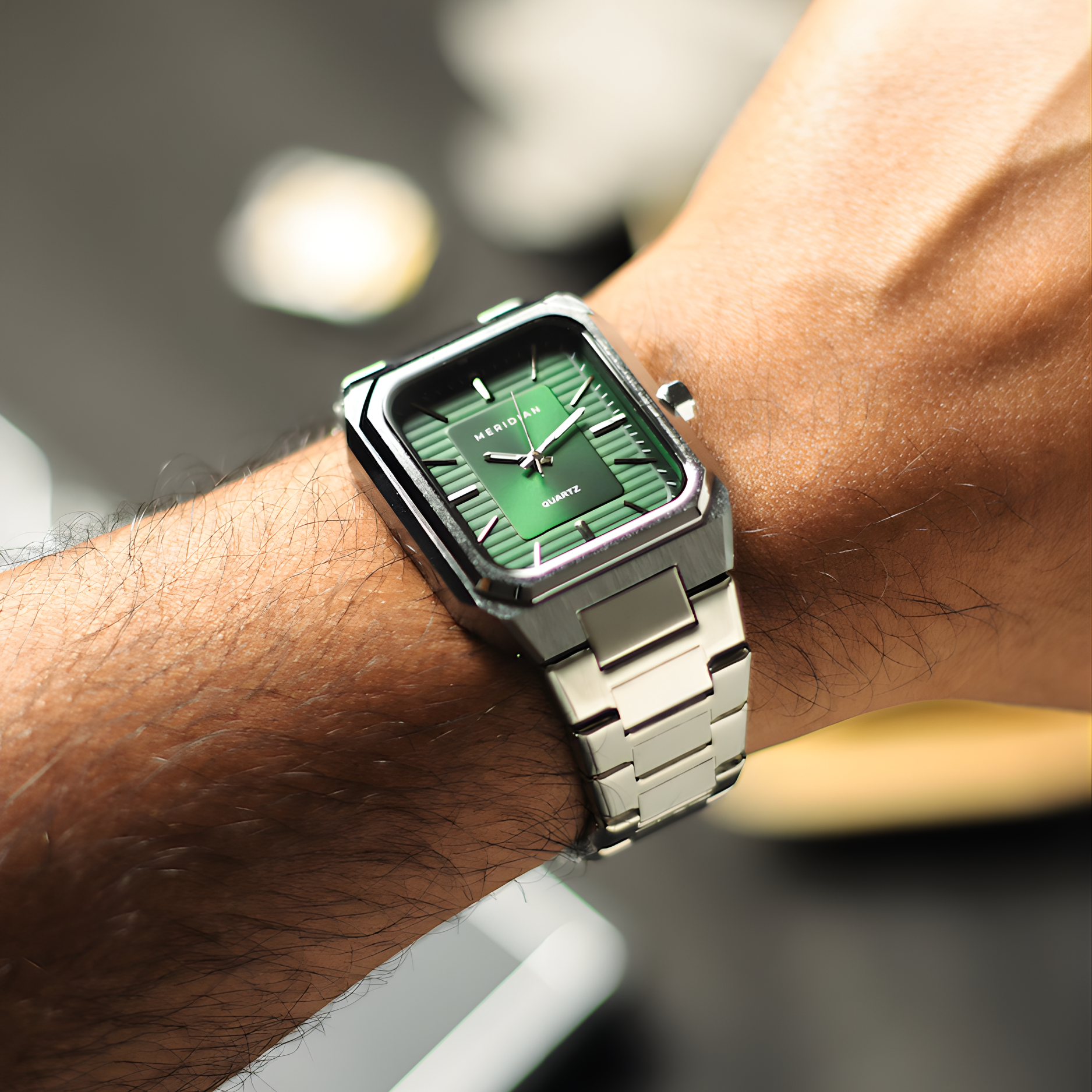 Classic // Silver & Green