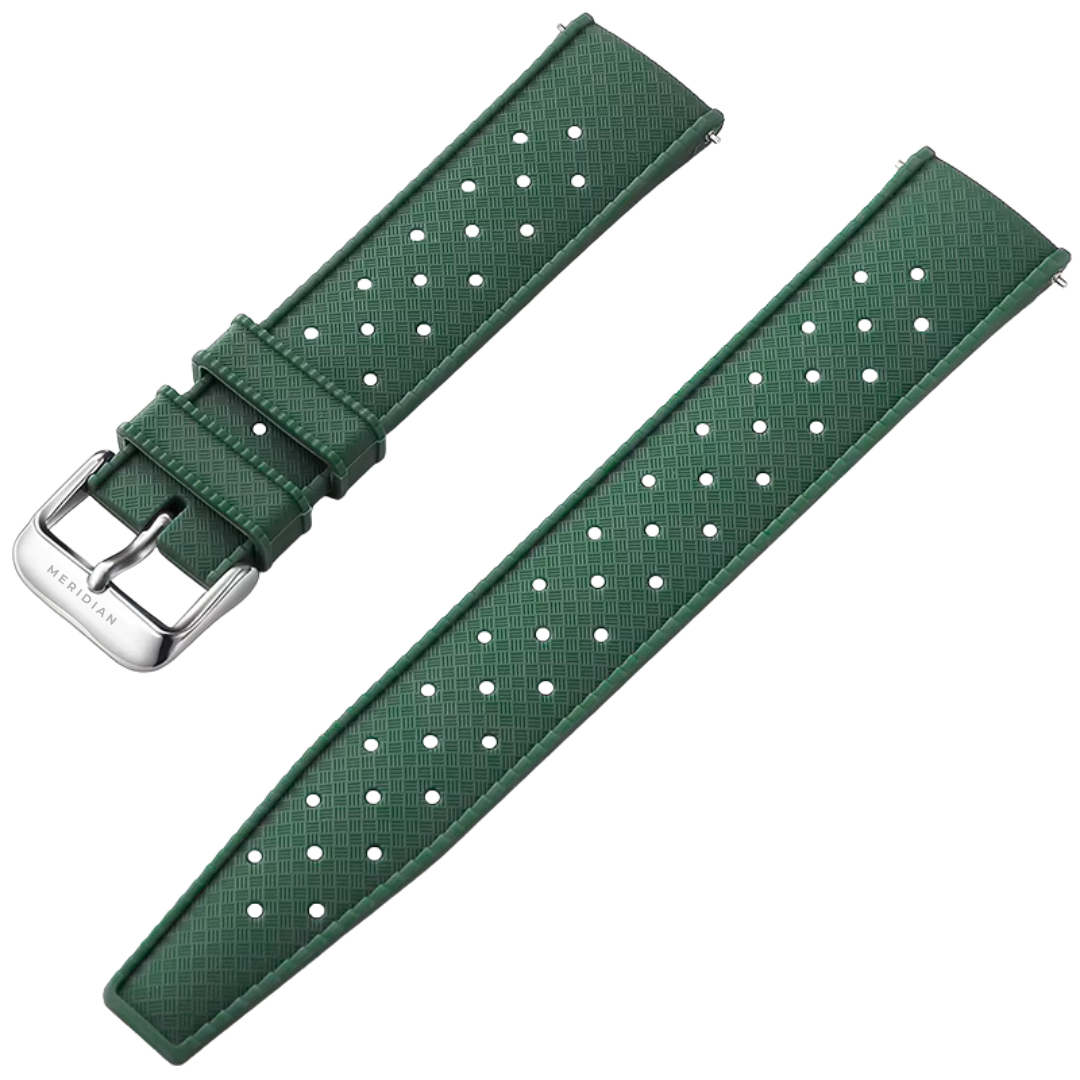 FKM Rubber Strap (22mm) for Chrono Collection - GREEN