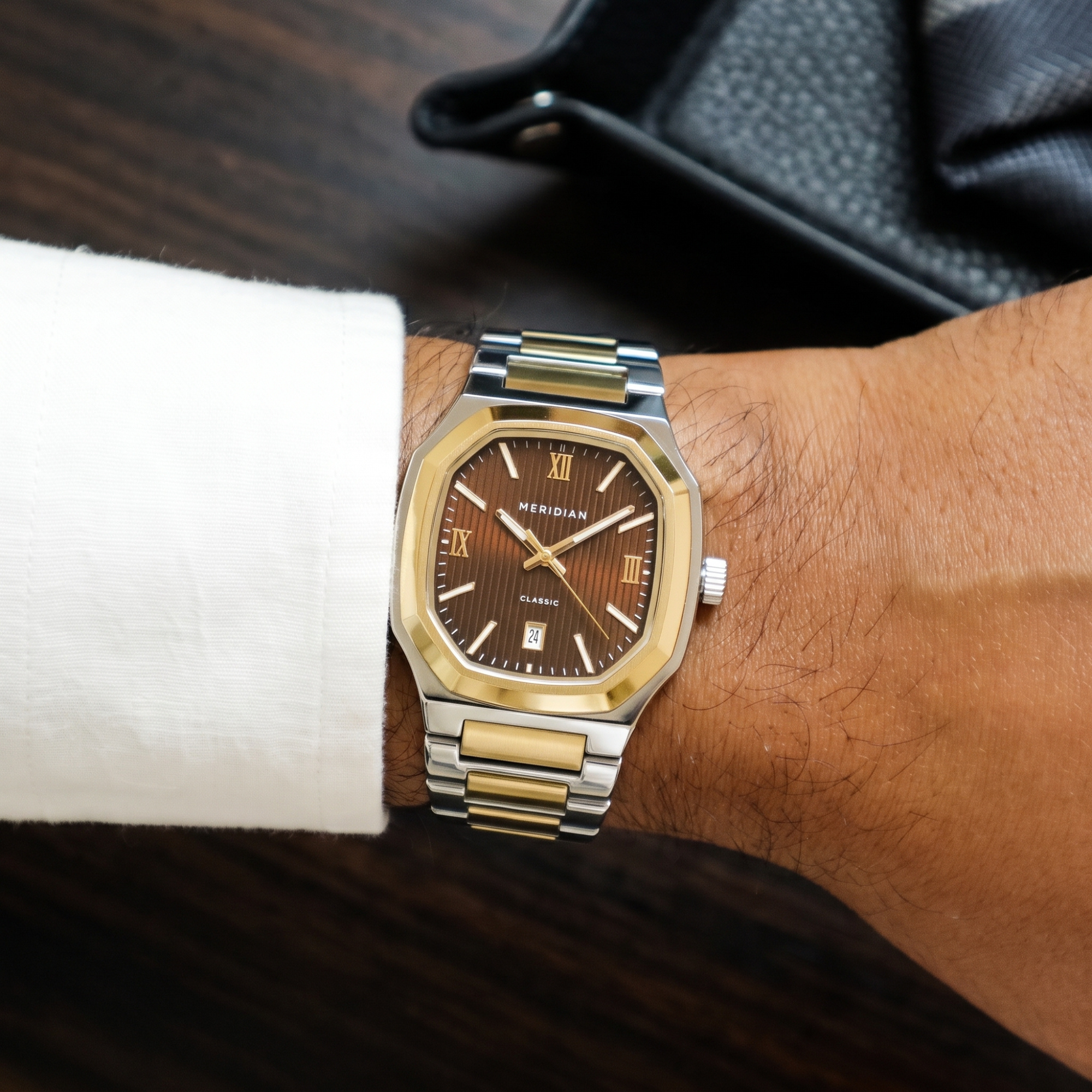 Classic // Silver, Gold & Brown