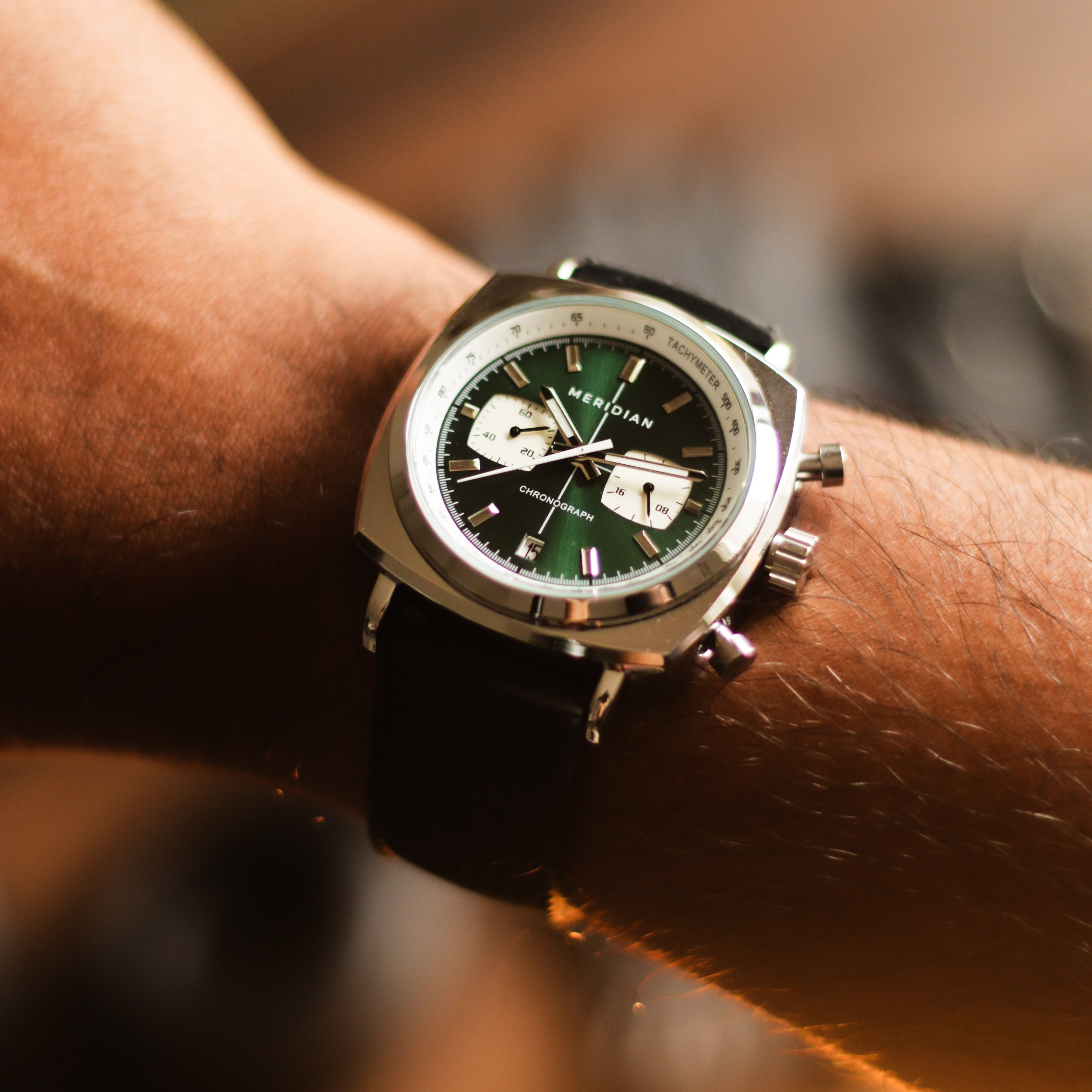 FKM Rubber Strap (22mm) for Chrono Collection (Black)