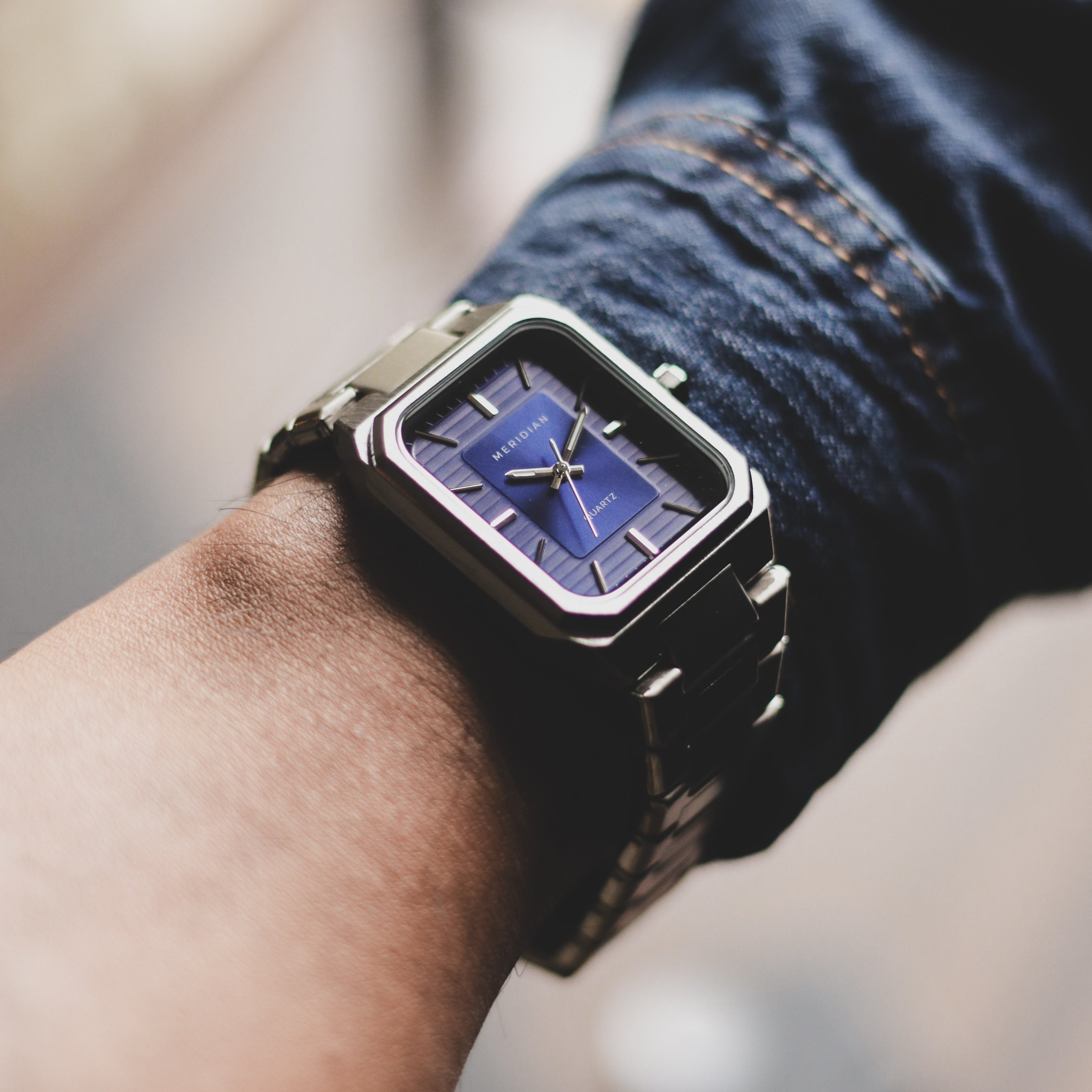 Classic // Silver & Blue