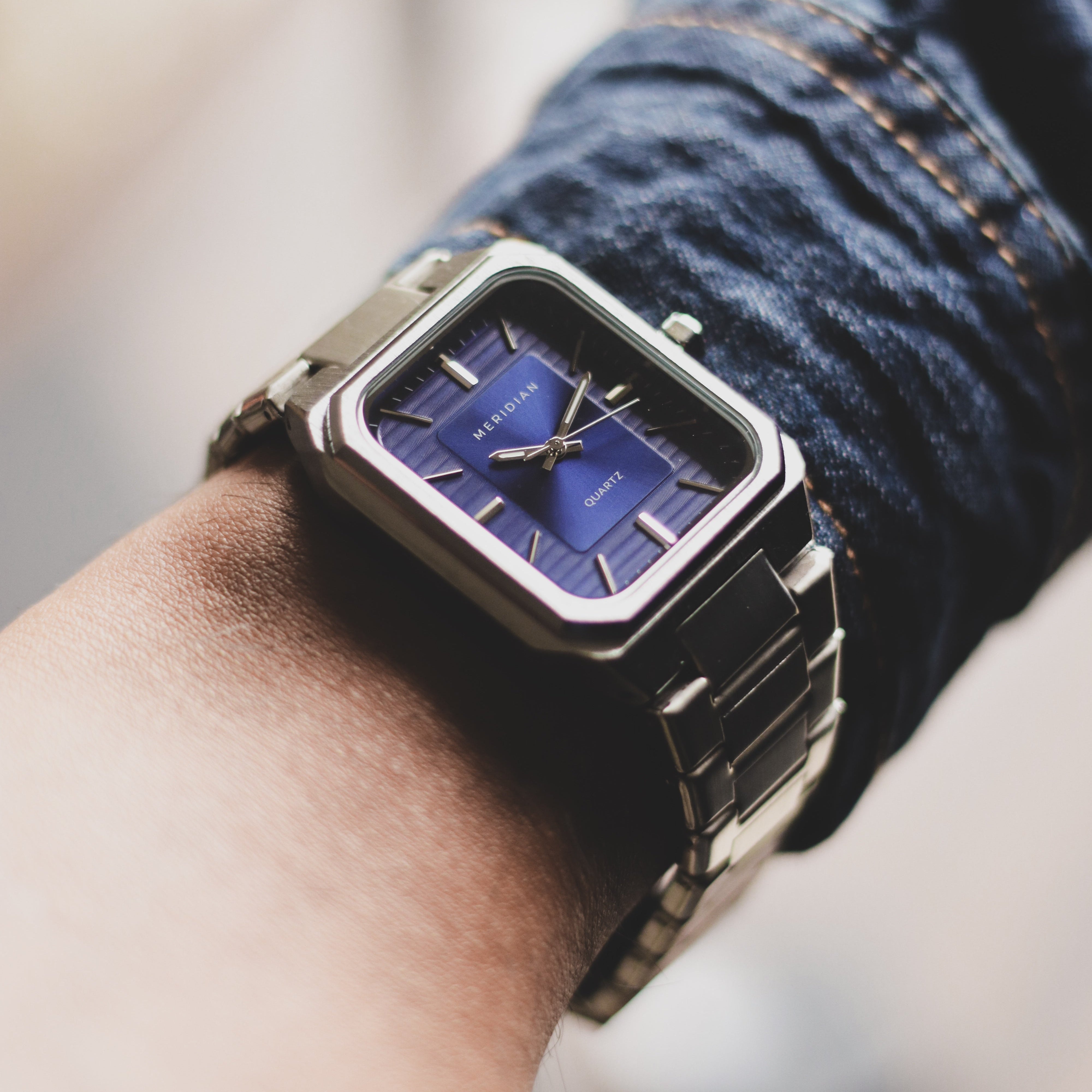 Classic // Silver & Blue