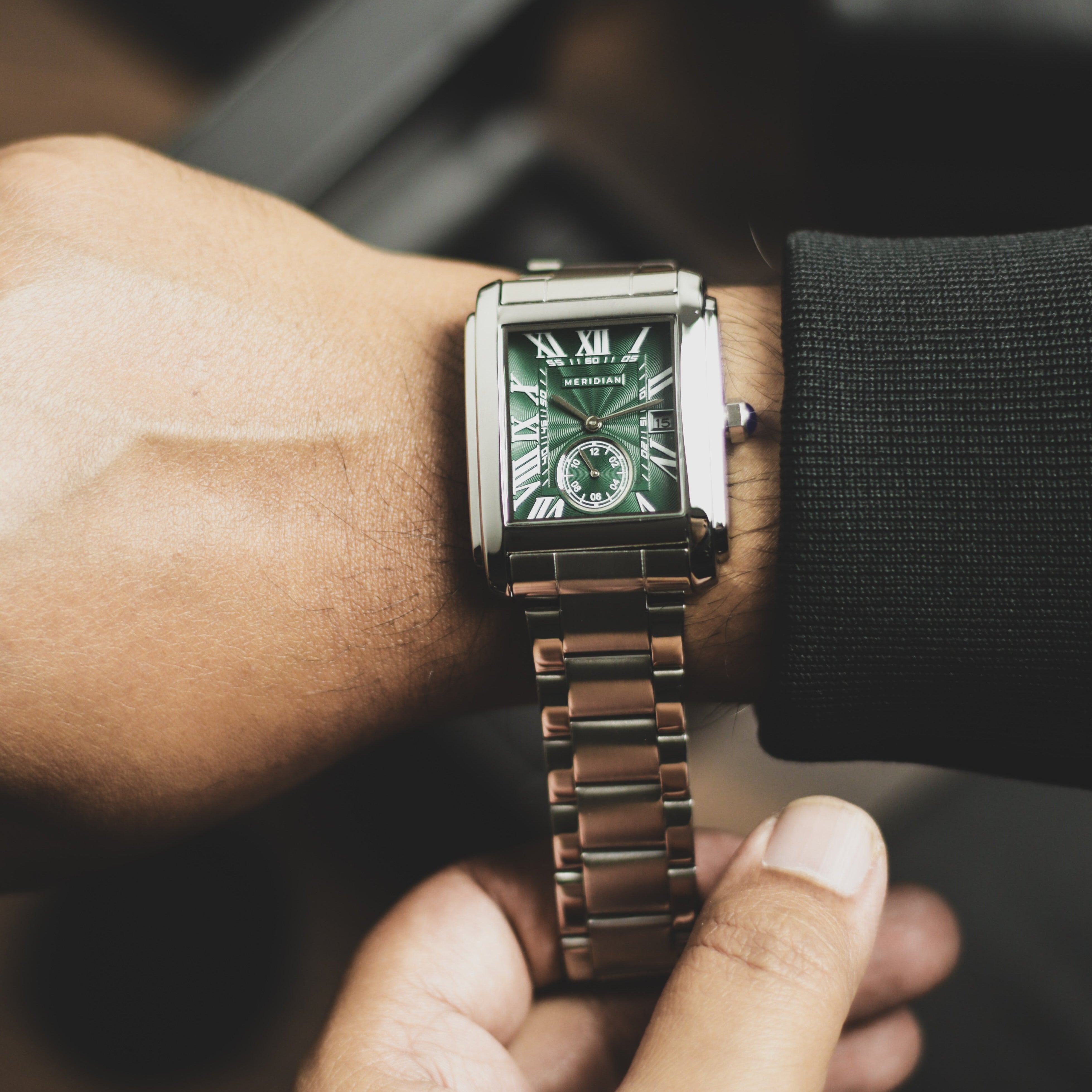 Heritage // Silver & Green