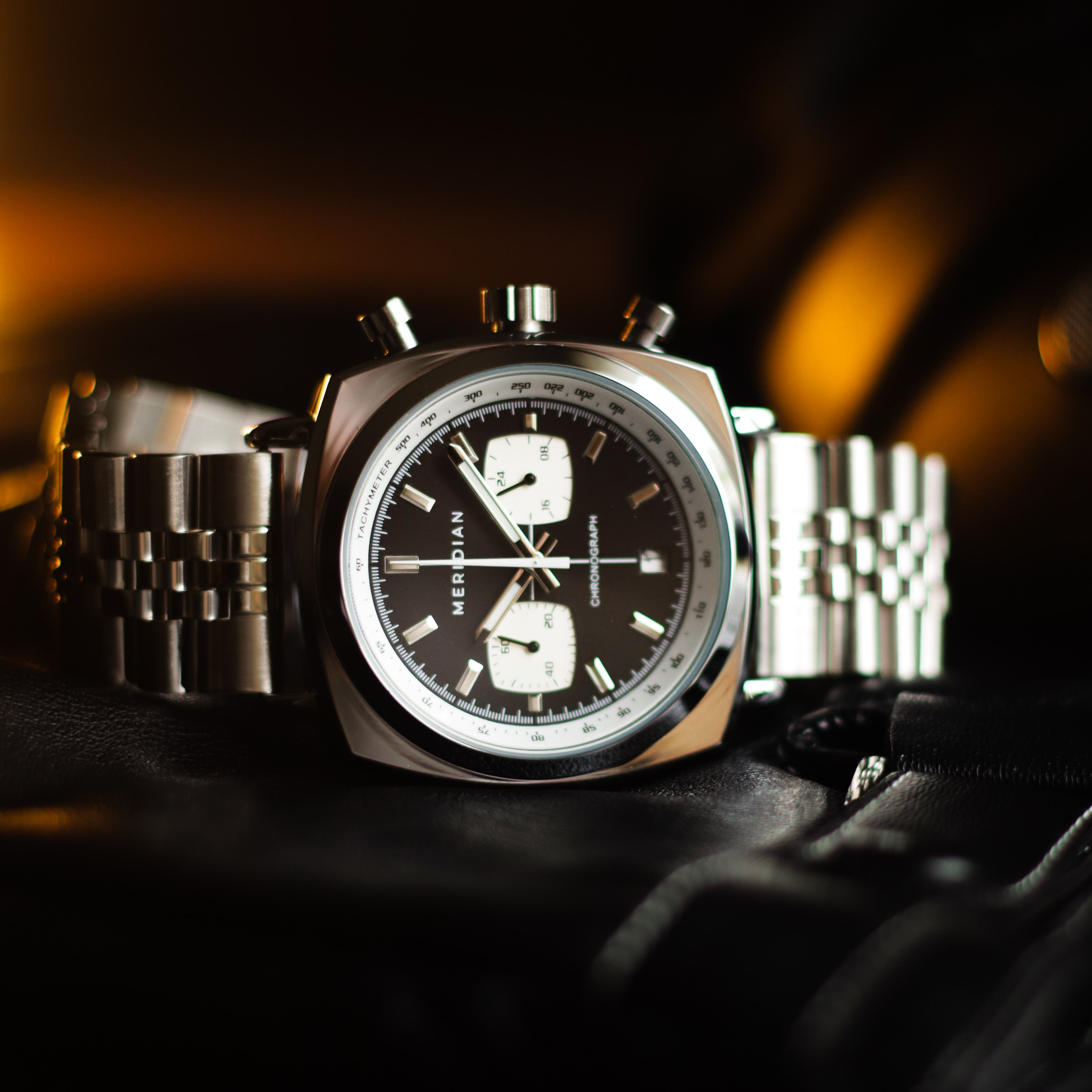 Chrono // Silver & Grey