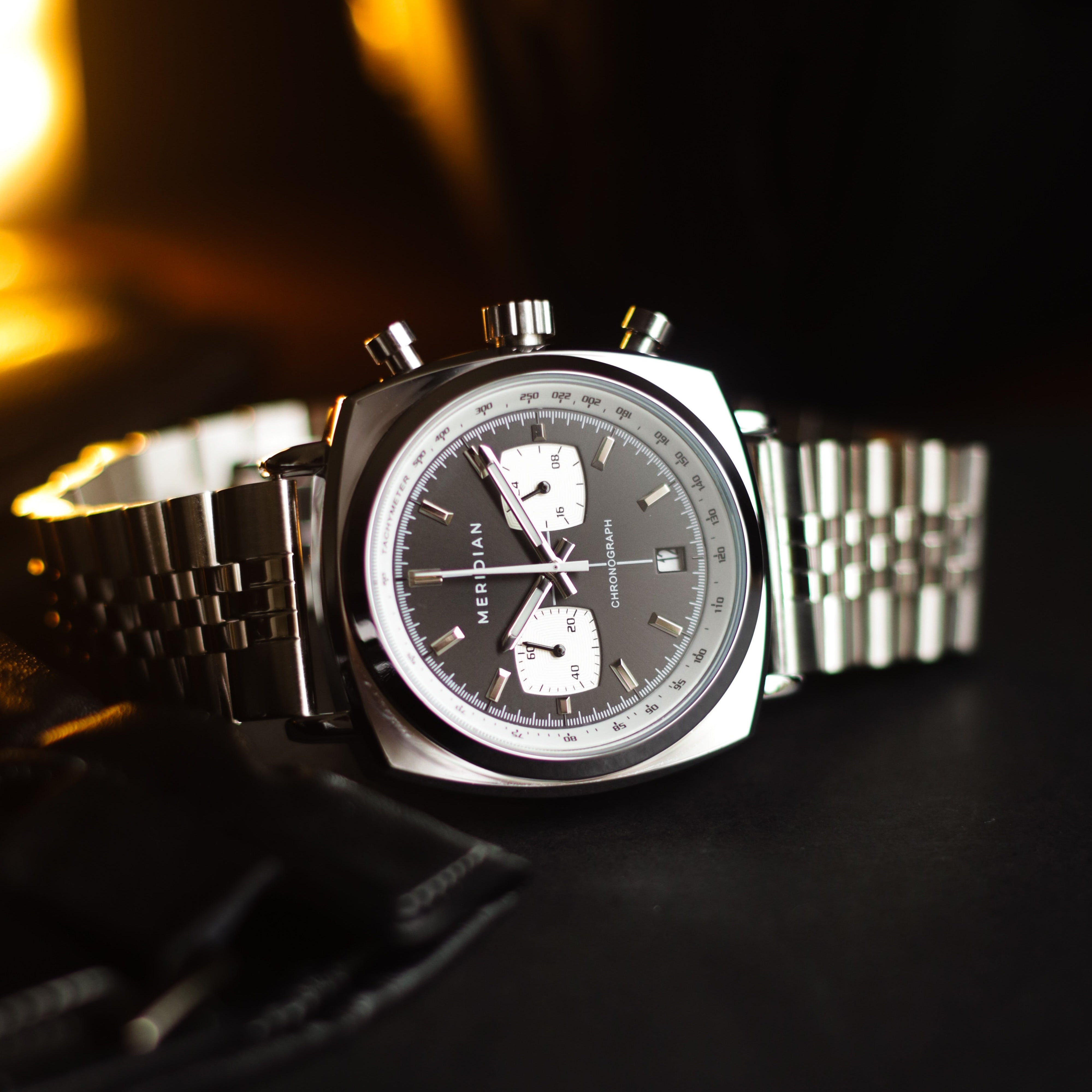 Chrono // Silver & Grey