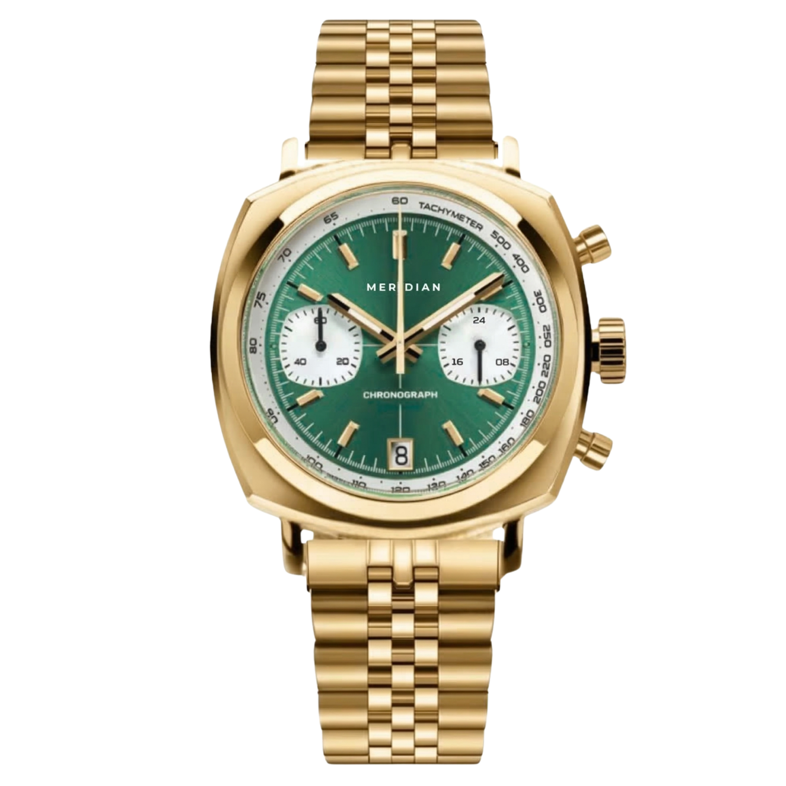 Chrono // Gold & Green