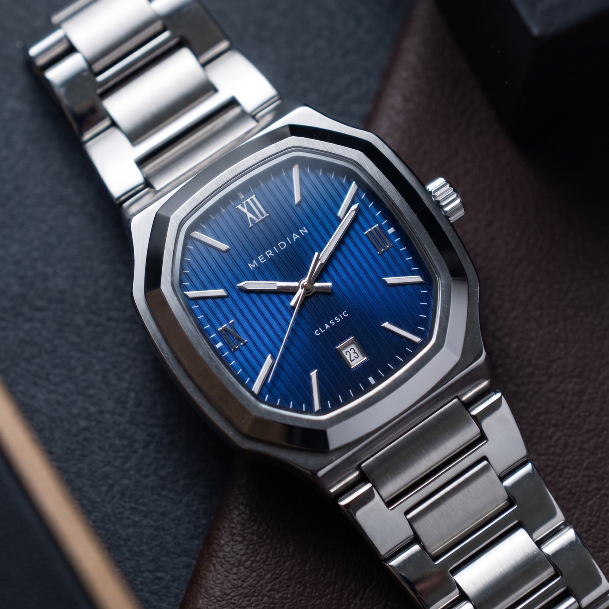 Classic // Silver & Blue