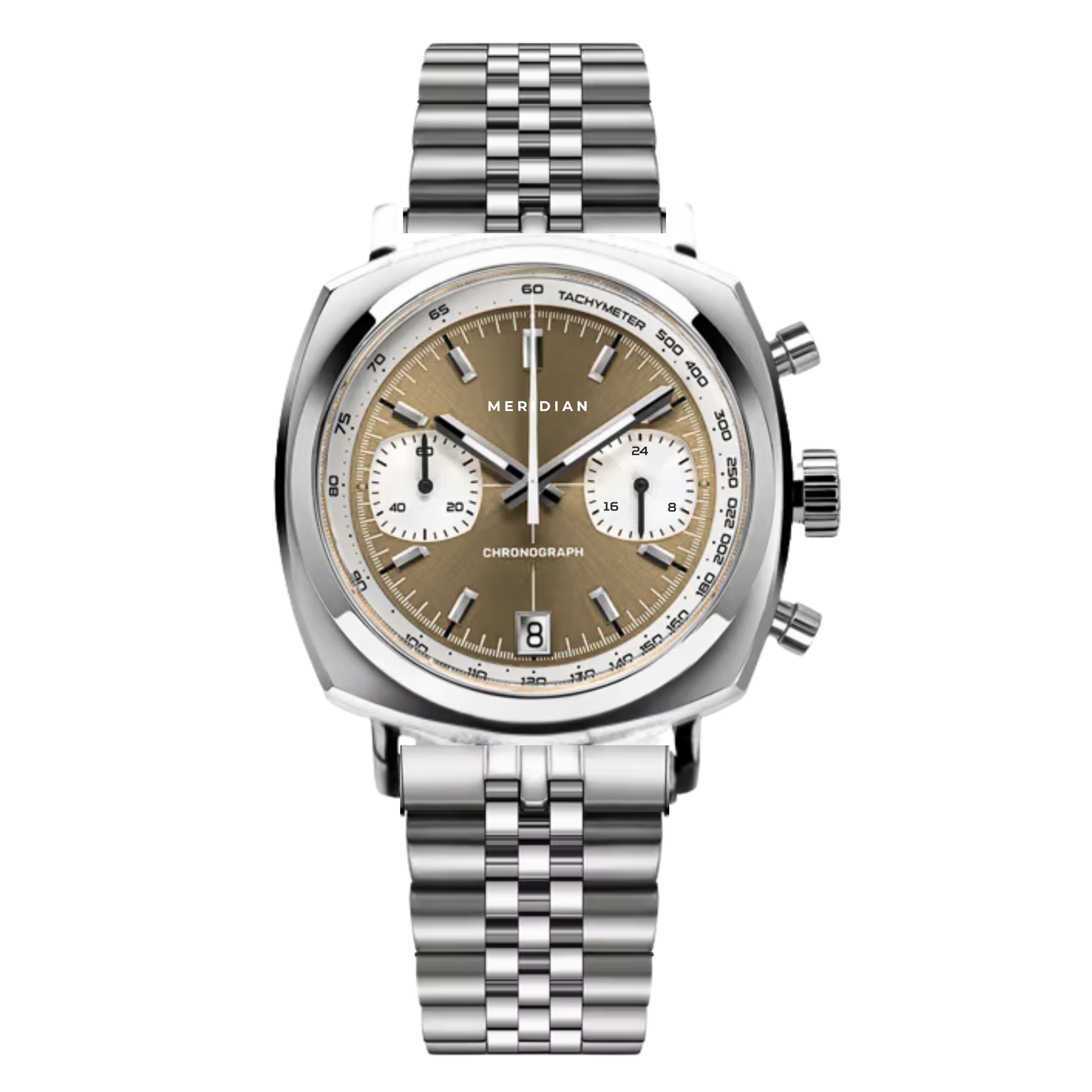 Chrono // Silver & Champagne
