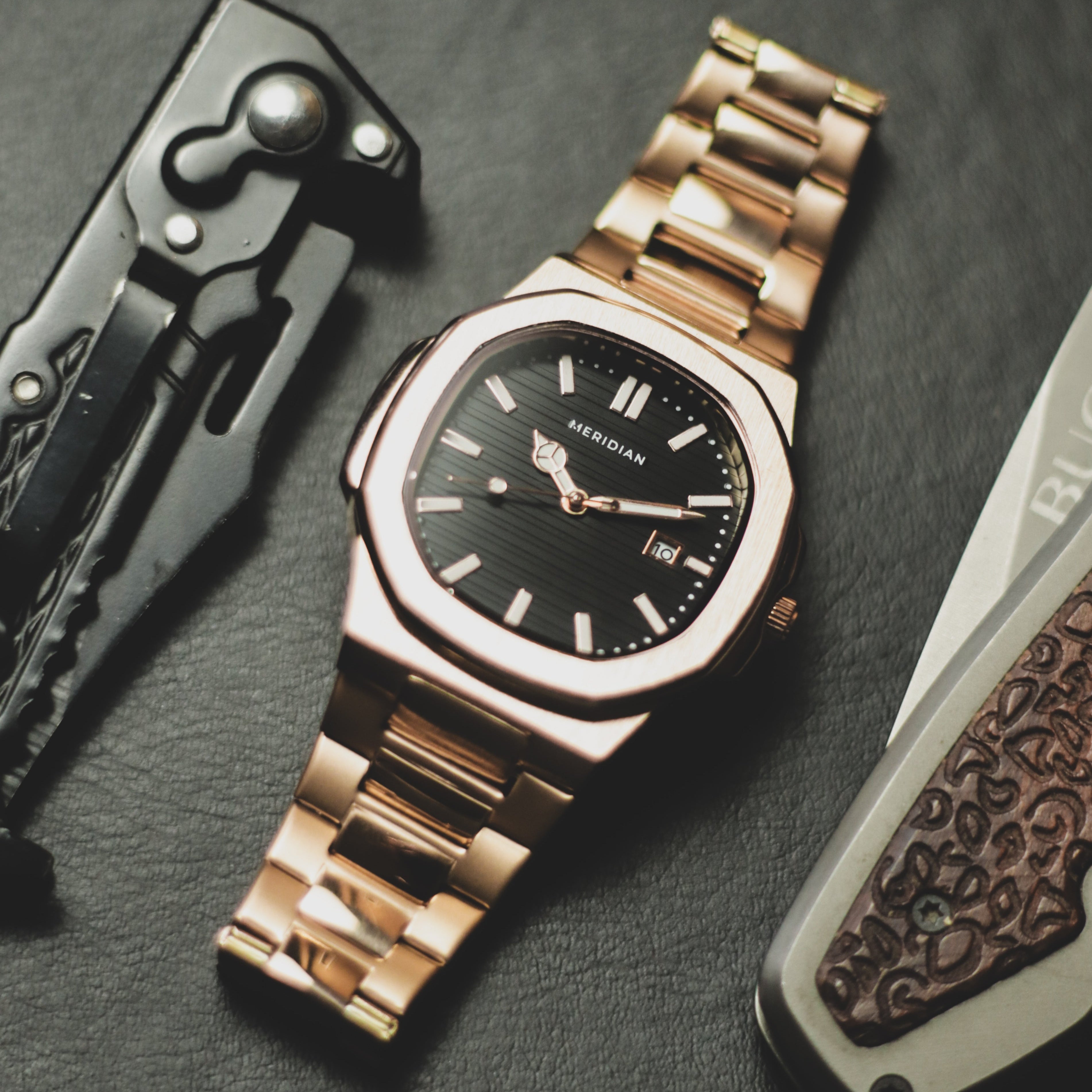 Tokyo // Rose Gold & Black