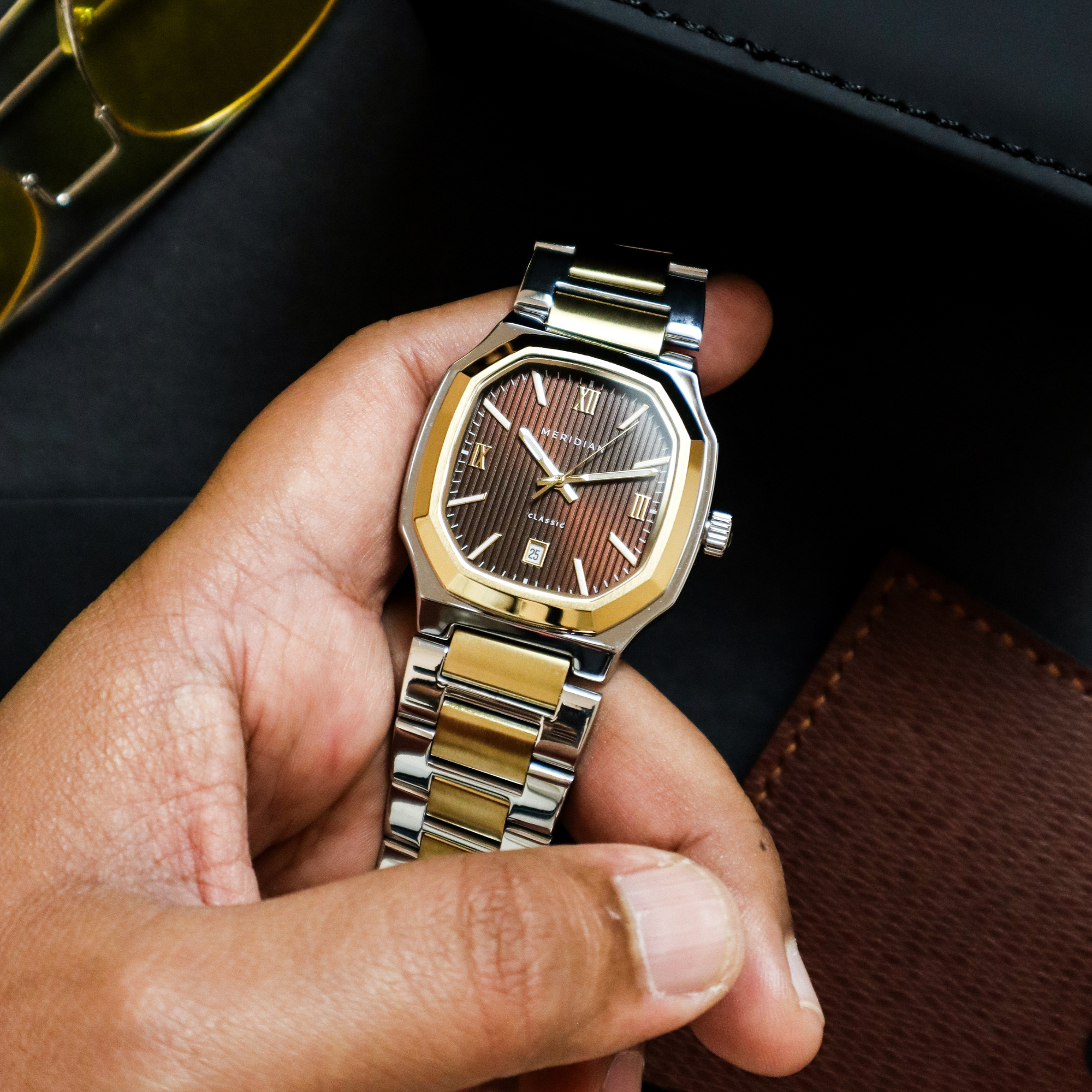 Classic // Silver, Gold & Brown
