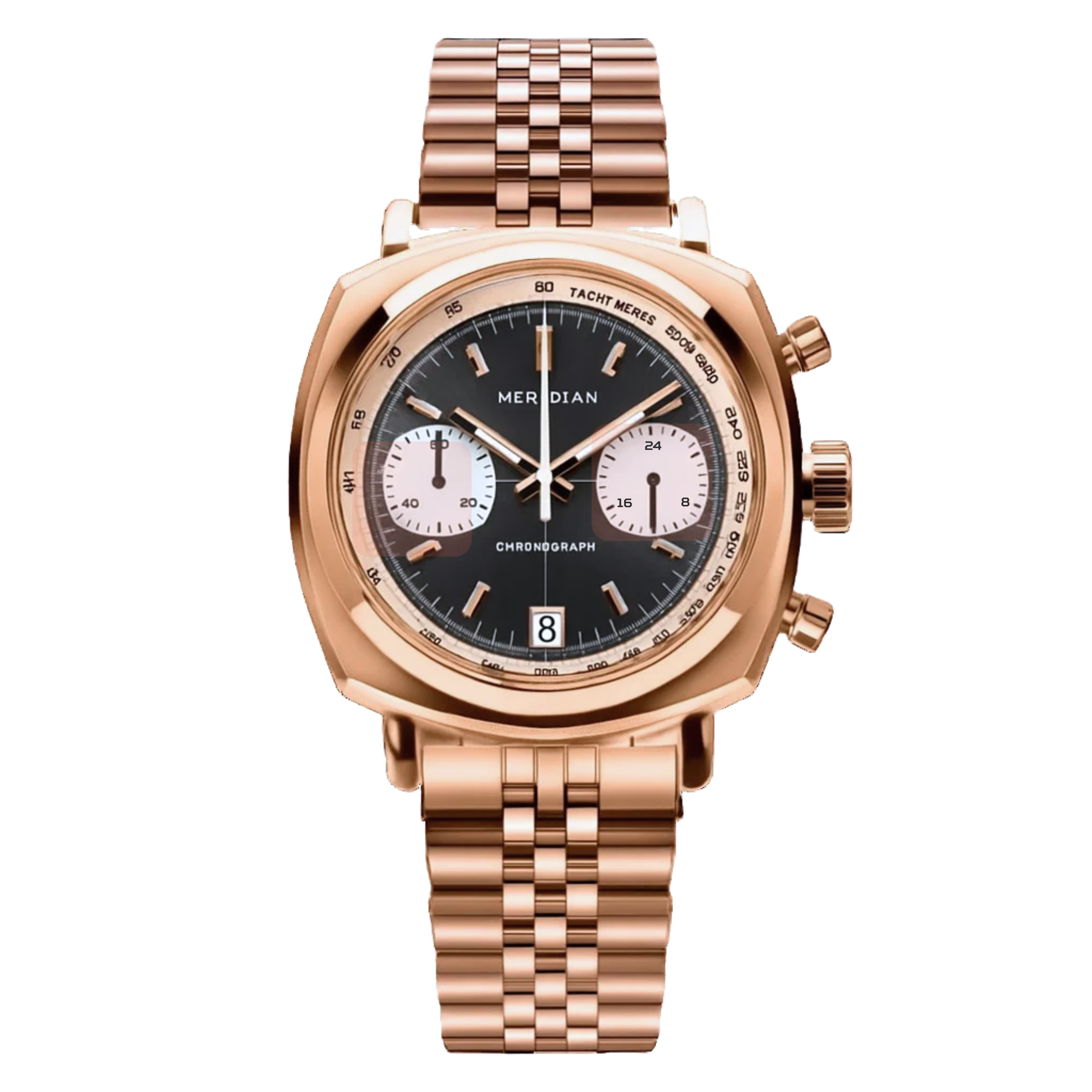 Chrono // Rose Gold & Black