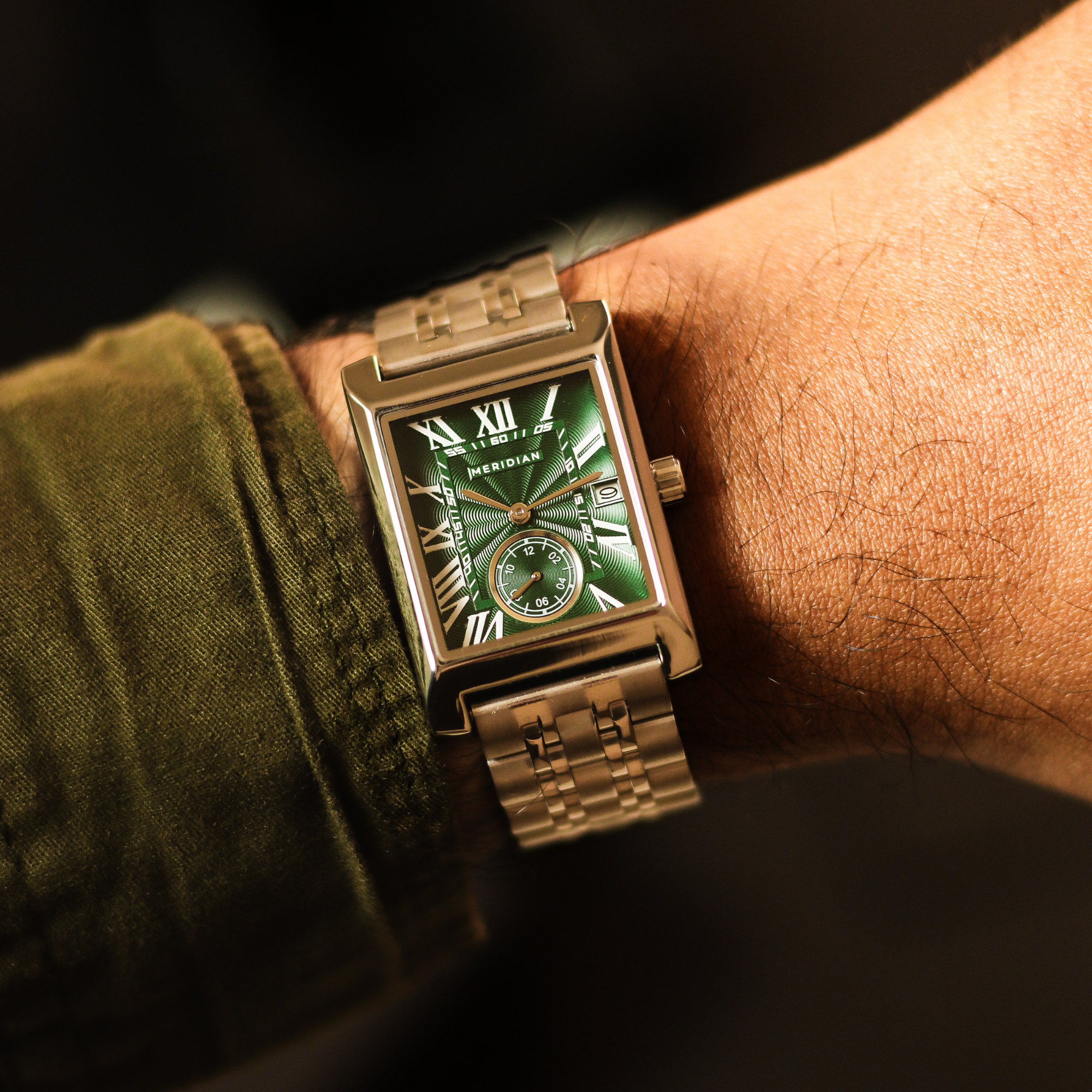 Heritage // Silver & Green