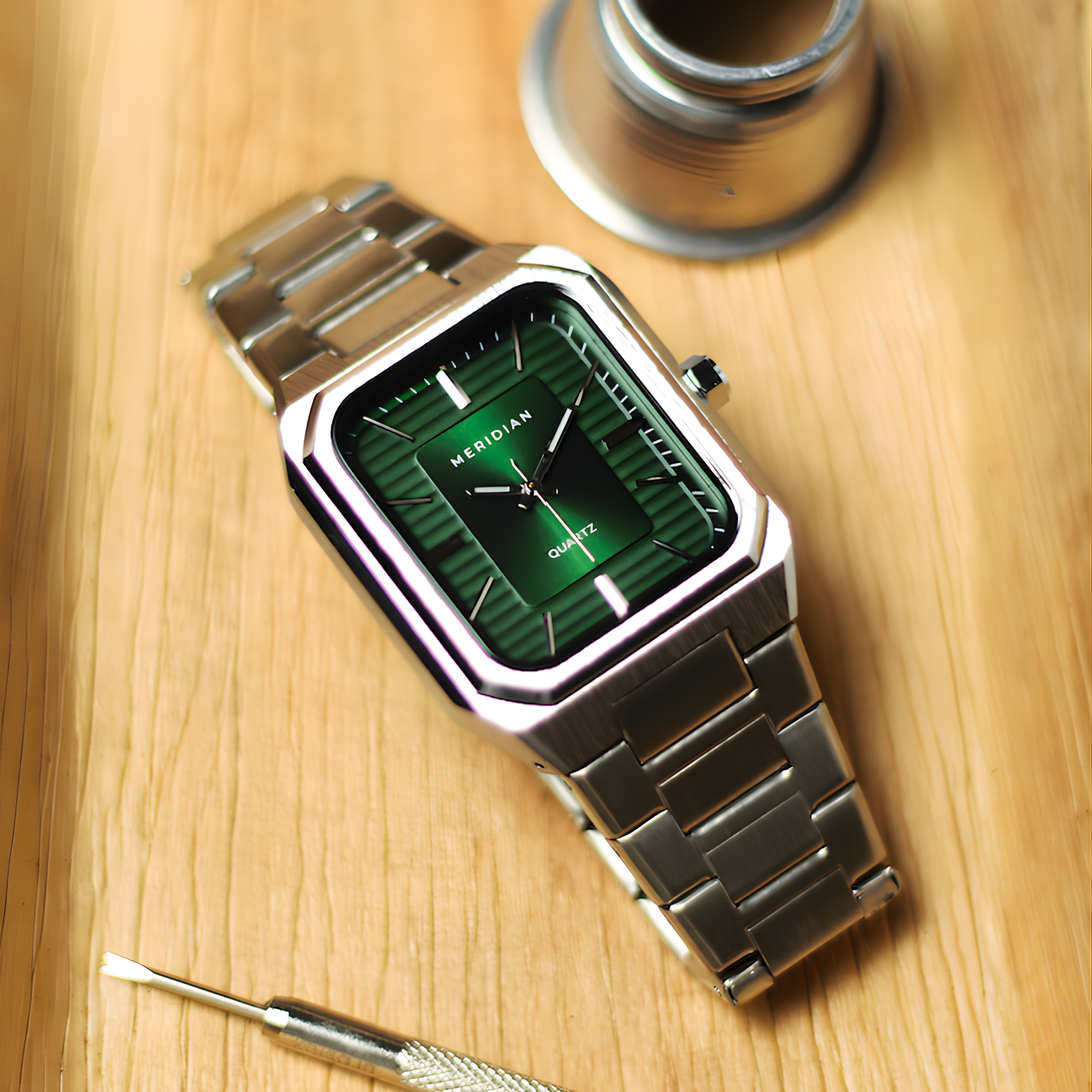 Classic // Silver & Green