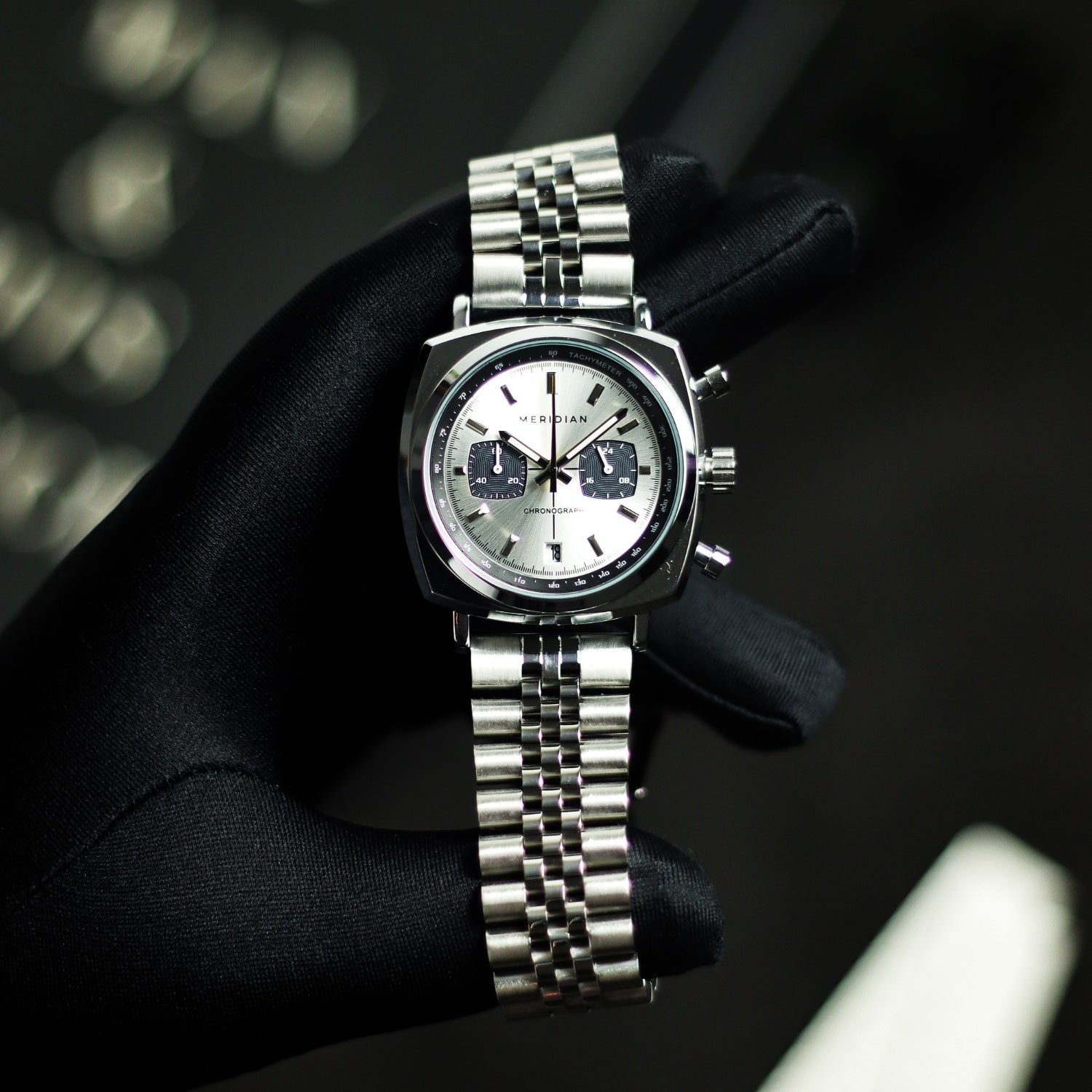 Chrono // Silver & Panda