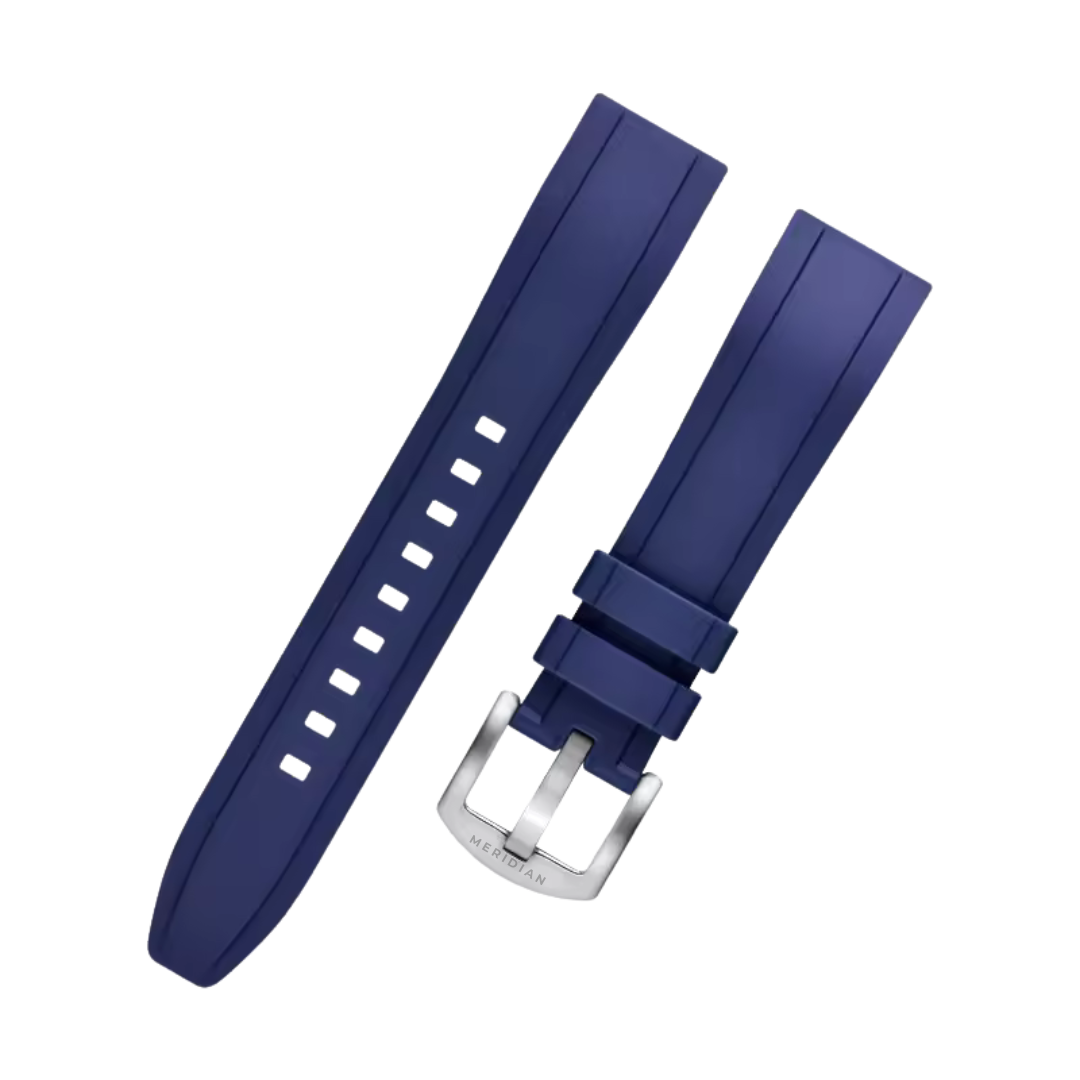 FKM Rubber Strap (20mm) for Marinor Collection - NAVY BLUE