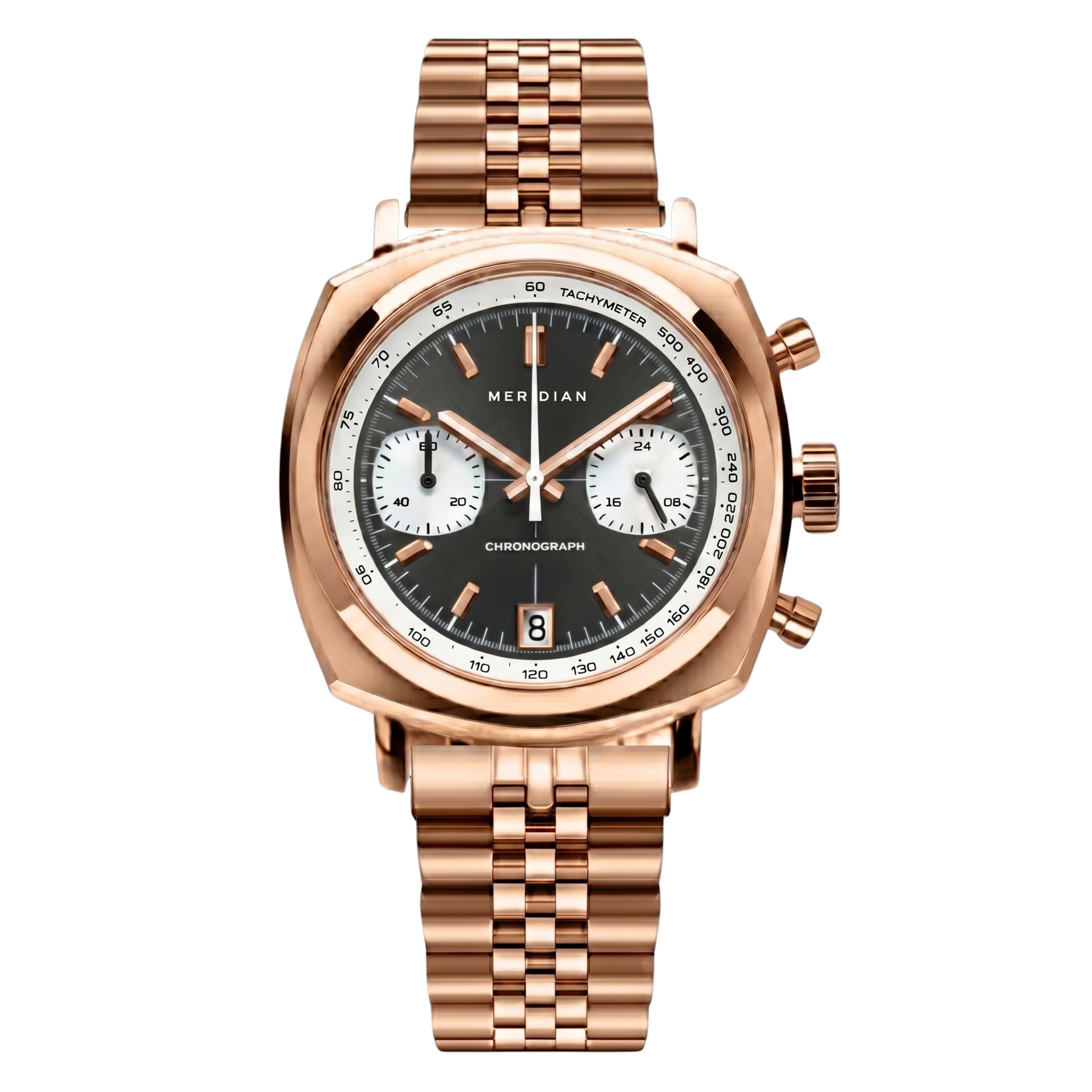Chrono // Rose Gold & Black