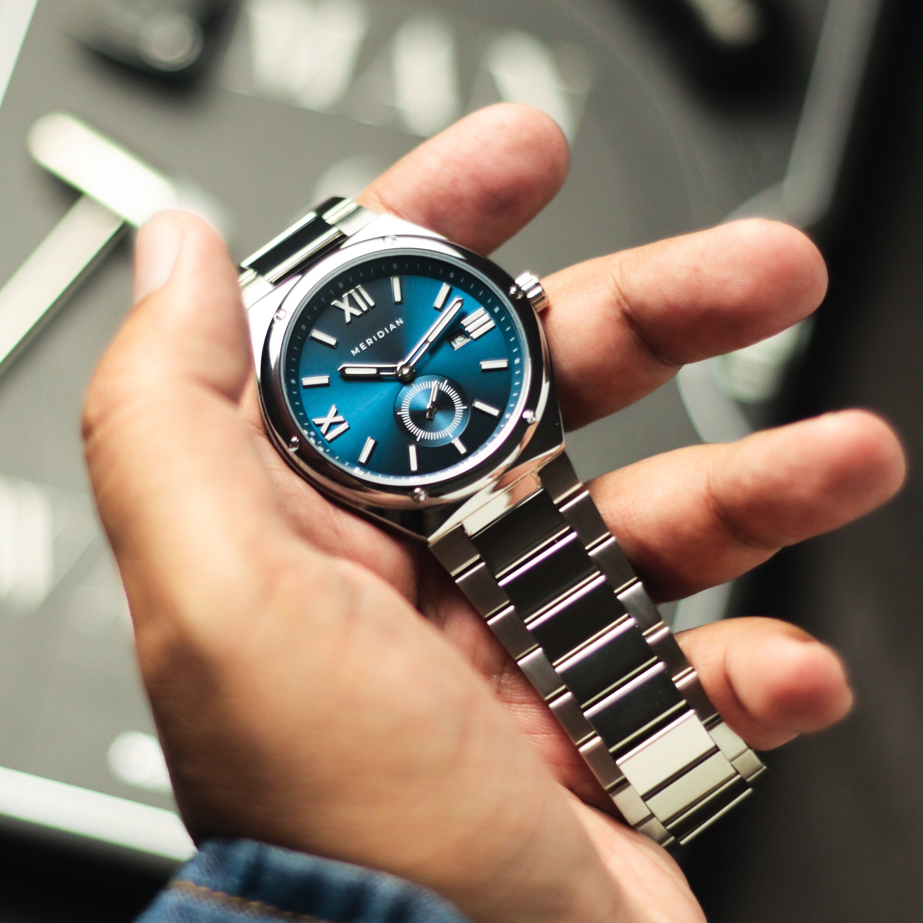 Legacy // Silver & Blue