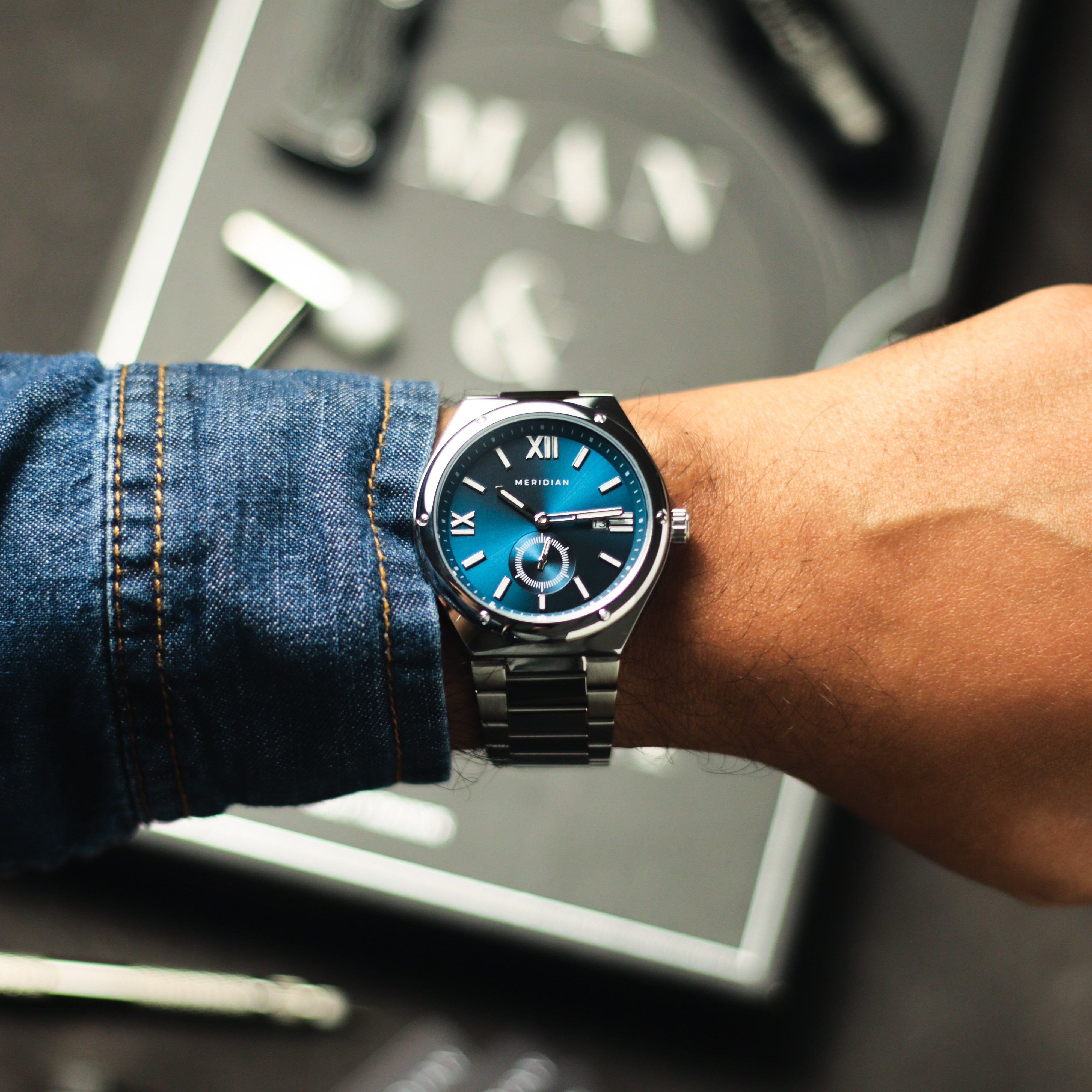 Legacy // Silver & Blue