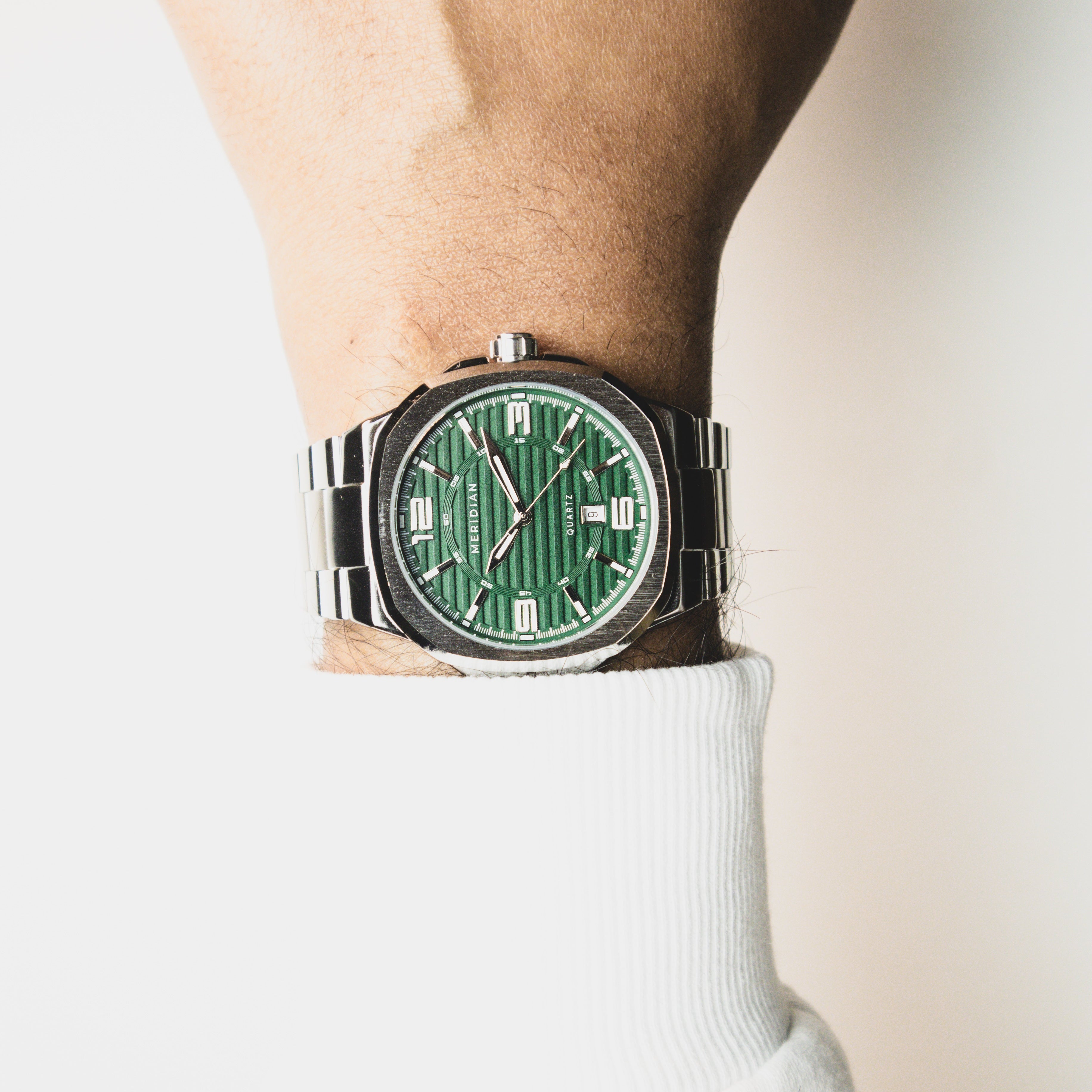 Prestige // Silver & Green