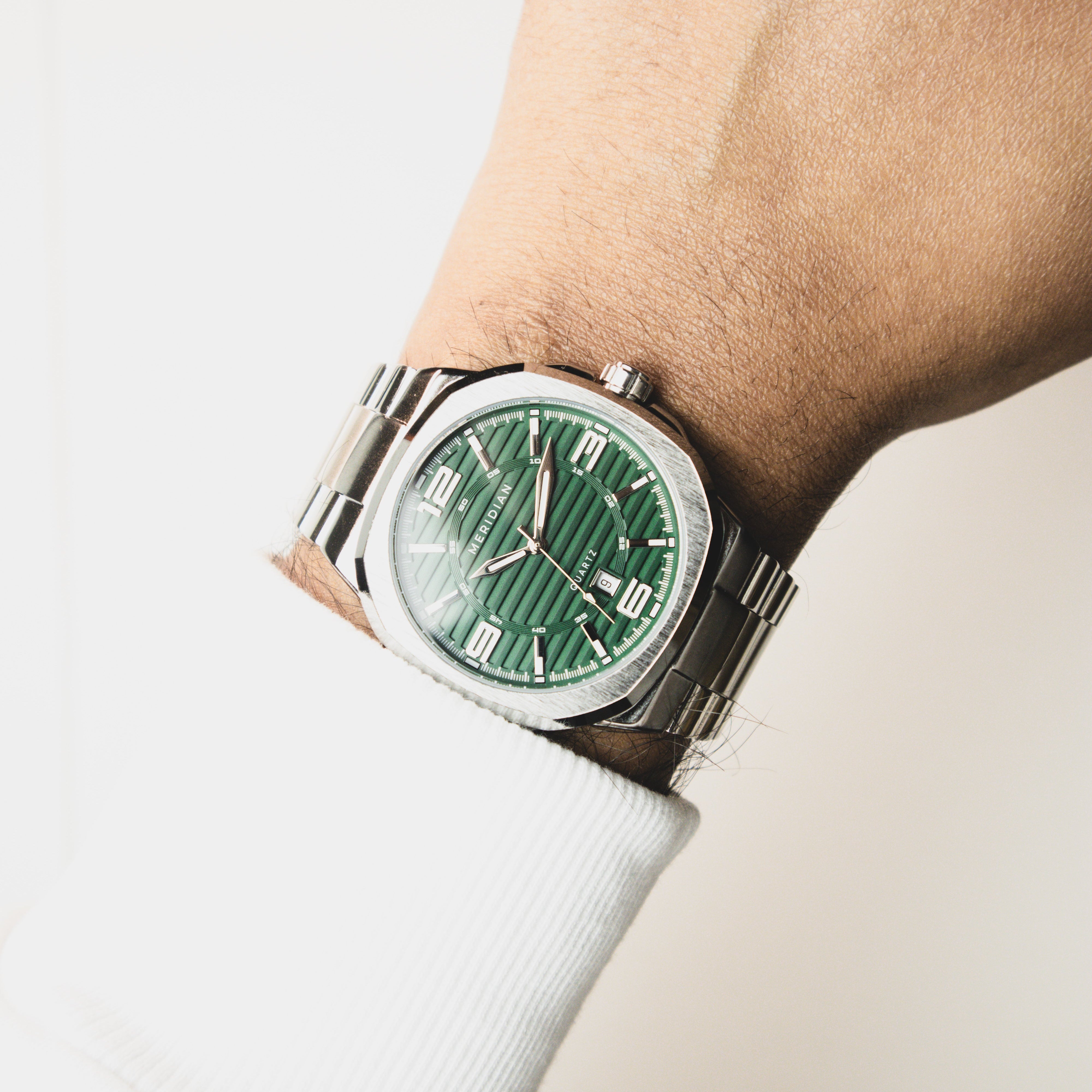 Prestige // Silver & Green