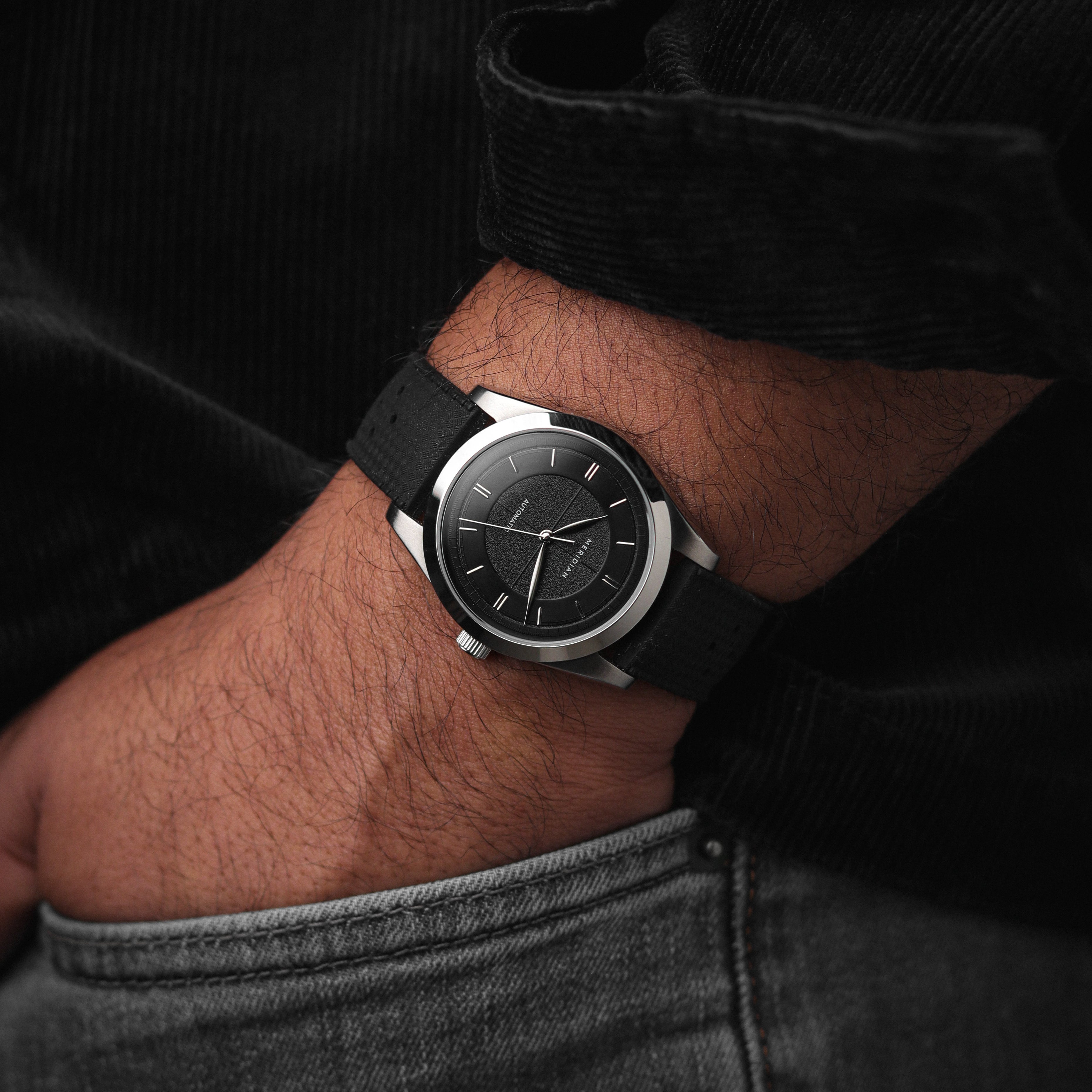 FKM Rubber Strap (20mm) for Equinox Collection - BLACK