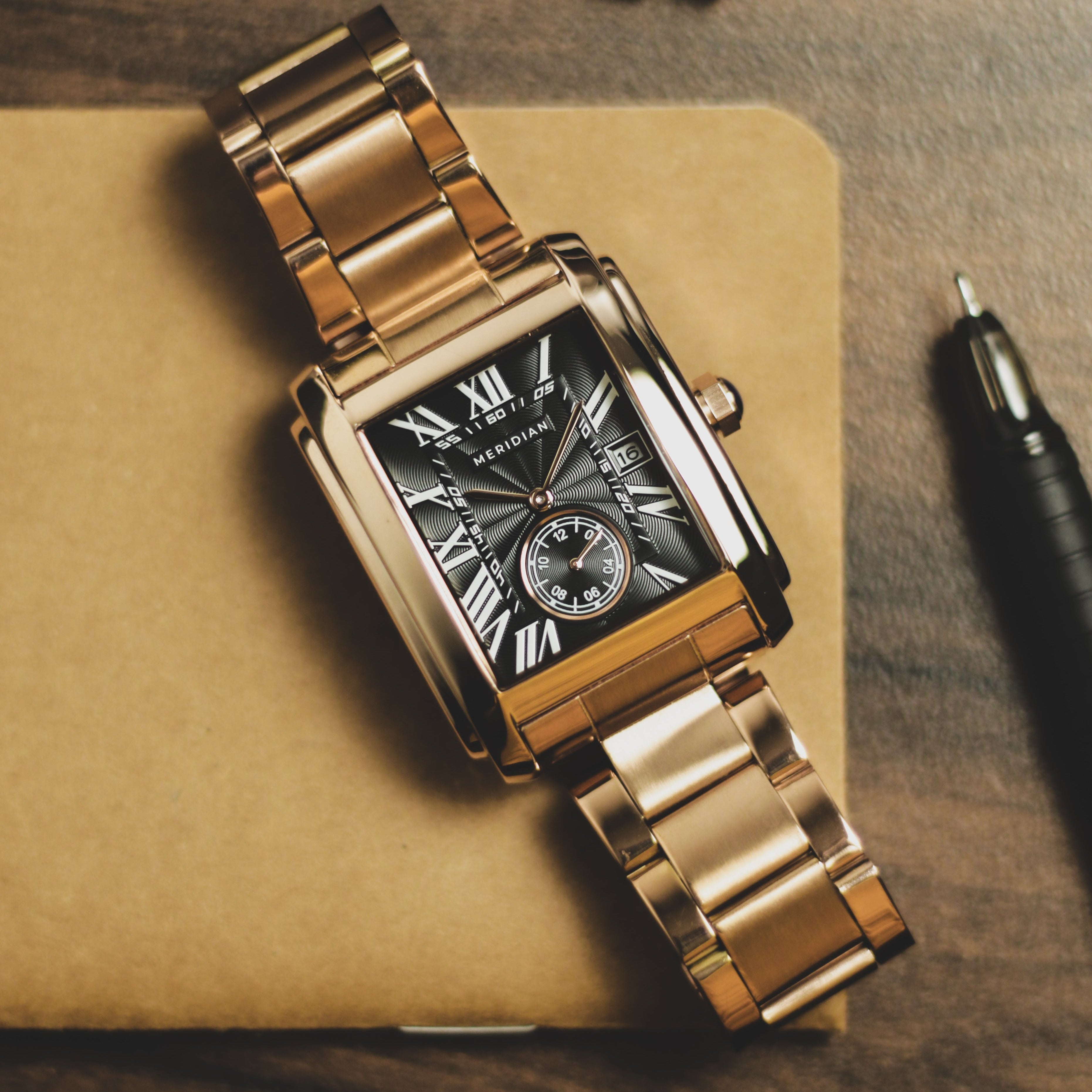 Heritage // Rose Gold & Black